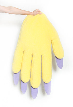 #2505 PALM TWEETY SCRATCH col. limone/glicine